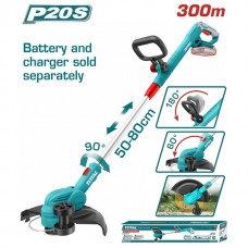 Total Θαμνοκοπτικό Μπαταρίας Ώμου / Χειρός 20V Solo 3kg TGTLI20328